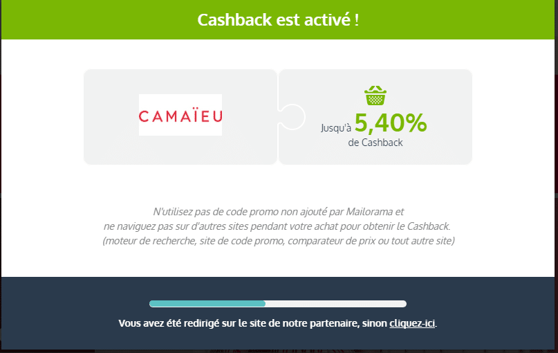 cashback mailorama