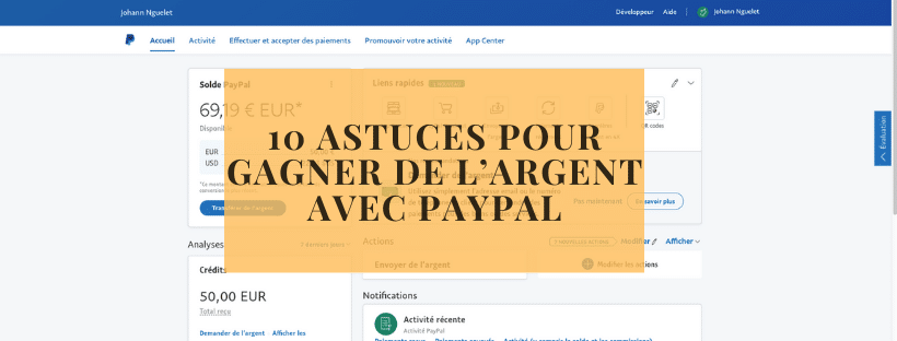 10 Astuces pour gagner de l’argent avec PayPal