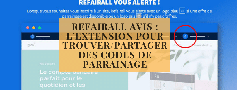 ReFairAll avis l’extension pour trouverpartager des codes de parrainage