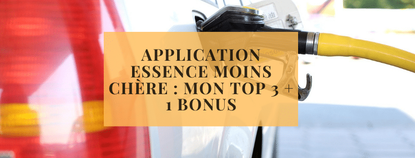 Application essence moins chère mon top 3 + 1 bonus