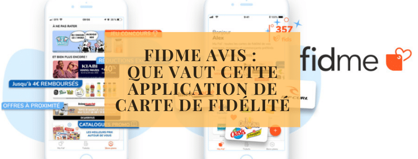 Fidme avis que vaut cette application de carte de fidélité